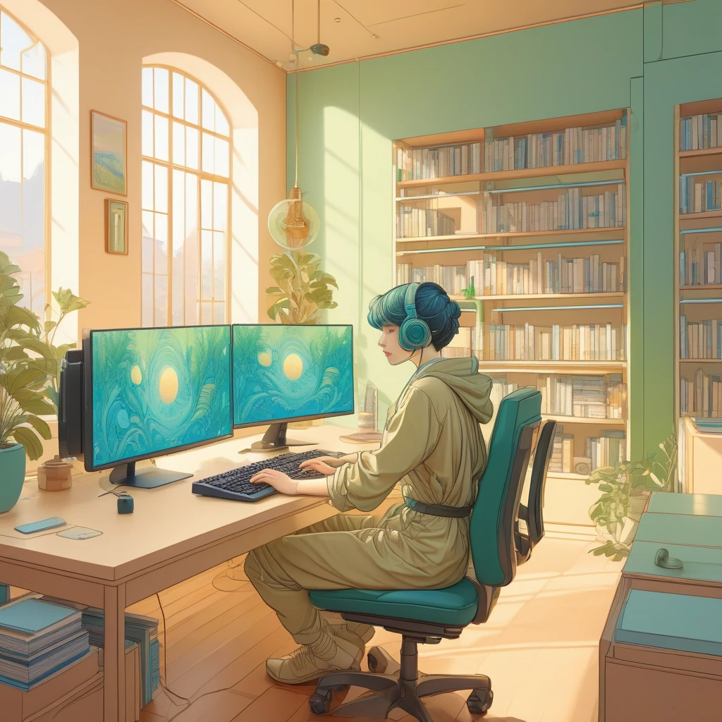 Using Lofi Coding Music for Focus